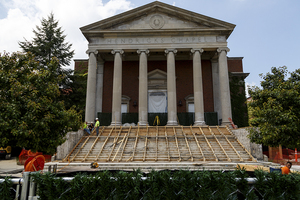 Pete Sala, Syracuse University's vice president and chief facilities officer, gave updates on campus construction projects in a campus-wide email Tuesday. 